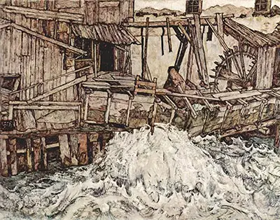 Old Mill Egon Schiele